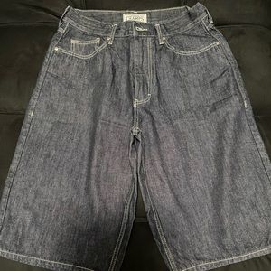 Mens Dark Blue Jean Short SOLD